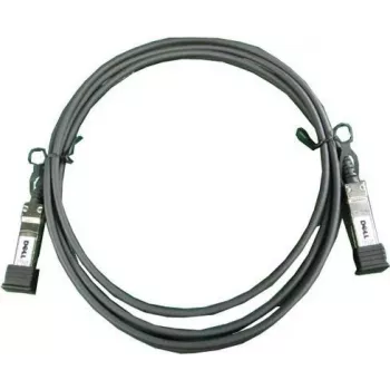 DELL SFP+ M-M 3m vītais pāra kabelis InfiniBand/optiskais kabelis SFP+ Melns