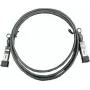 DELL SFP+ M-M 3m vītais pāra kabelis InfiniBand/optiskais kabelis SFP+ Melns