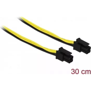Iekšējais strāvas kabelis DeLOCK 85758 0.3 m Micro-Fit 3.0 4-pin
