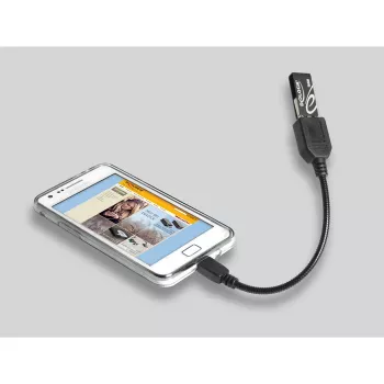 USB kabelis Micro-USB B uz USB A Delock 83293 0,18 m