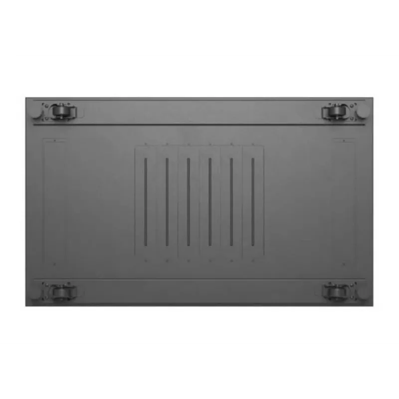 19 collu tīkla skapis LANBERG FF01-6022-23B, 22U, 600×1000 mm, melns, perforētas durvis