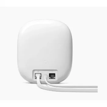 Google Nest WiFi Pro - Wi-Fi sistēma (maršrutētājs) - līdz 120 m² - tīkls - GigE, 802.11ax (Wi-Fi 6E) - 802.11a/b/g/n/ac/ax (Wi-Fi 6E) - vairāku joslu (GA03030-EU)
