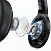 Usams Bluetooth 5.3 austiņas Over-Ear US-YH sērija Melnas TDLYEJYS01
