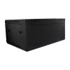 Sienas skapis ALLNET ALL-SMC6604SCHWARZ 4U, maks. slodze 50 kg, atslēgas slēdzene, melns