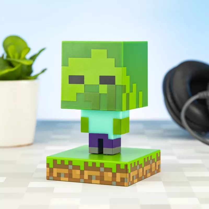 Galda lampa Paladone Light Minecraft Zombie PP6592MCFV4 LED