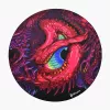 Arozzi Zona Round Floor Pad Crawling Chaos — apaļš aizsargpaklājs krēsla ritenīšiem un grīdai