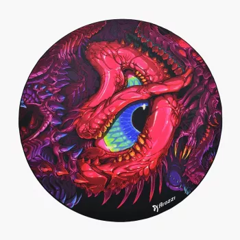 Arozzi Zona Round Floor Pad Crawling Chaos — apaļš aizsargpaklājs krēsla ritenīšiem un grīdai