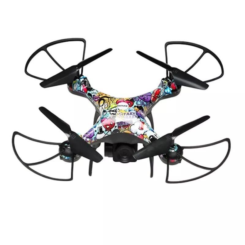 Drone Denver 2.4GHz ar HD kameru un augstuma noturēšanu