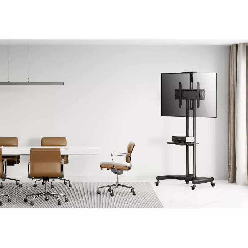 Art mobilais statīvs + stiprinājums 32-70 collu TV, 45 kg, S-12, VESA 600x400