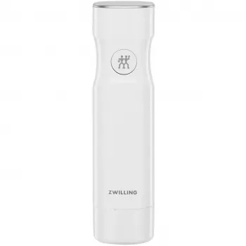 Vakuuma sūknis ZWILLING FRESH & SAVE balts, 3.7V akumulators, MicroUSB uzlāde, 190×50×50 mm, 330 g