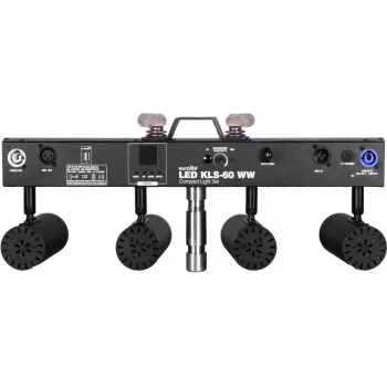 LED apgaismojuma komplekts EUROLITE KLS-60 WW Compact 60W — silts balts