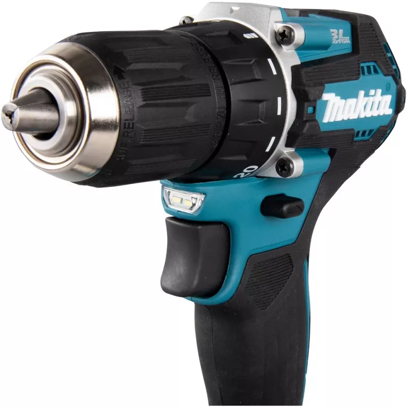 Makita DDF487RFE3 - Skrūvgriezis - Bezvadu - 1/4 inch sešstūra uzgalis - 2 baterijas - 18 V/36 V