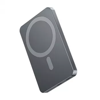 Bezvadu Powerbank AWEI P112K 5000mAh MagSafe Pelēks
