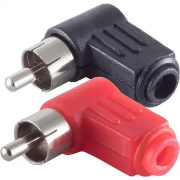 shiverpeaks BS51410-SET RCA vadu savienotājs melns - sarkans