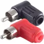 shiverpeaks BS51410-SET RCA vadu savienotājs melns - sarkans
