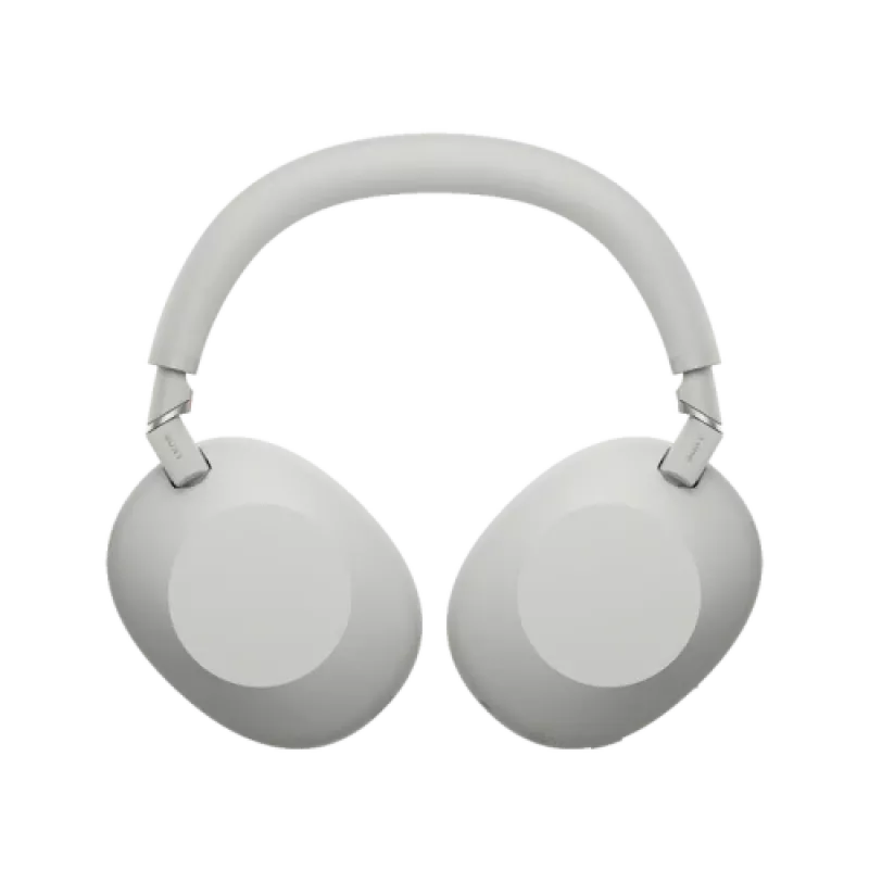 Bezvadu austiņas Sony WH-1000XM6 — trokšņu slāpēšana, Bluetooth, Platinum Silver