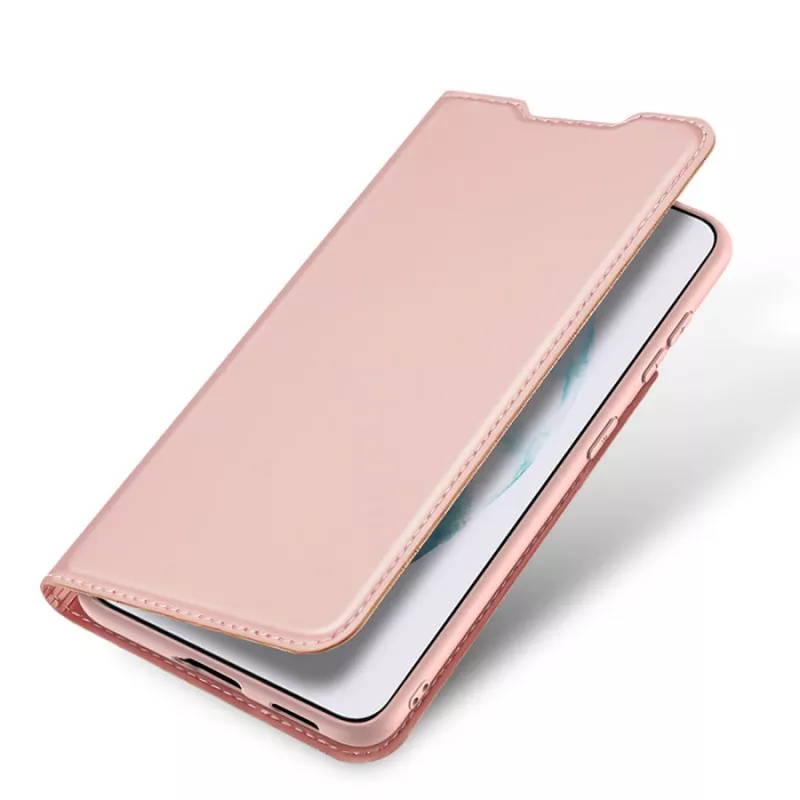 Dux Ducis Skin Pro holster maciņš ar atloku Samsung Galaxy S22+ (S22 Plus) rozā