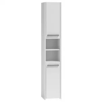 Topeshop S30 balts vannas istabas skapis Balts