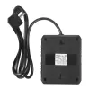 Pagarinātājs MACLEAN MCE387 B — 2 kontaktligzdas, 3×USB A, 110–240V, 1,5 m vads, max 2500W