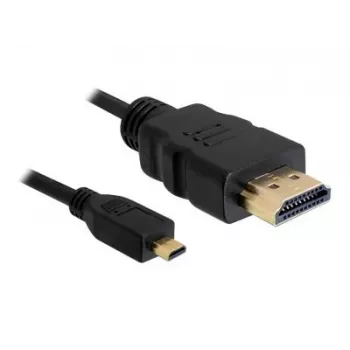 DeLOCK HDMI kabelis - 3 m - HDMI (vīriešu) uz Micro-HDMI (vīriešu) - 32 AWG (82663)