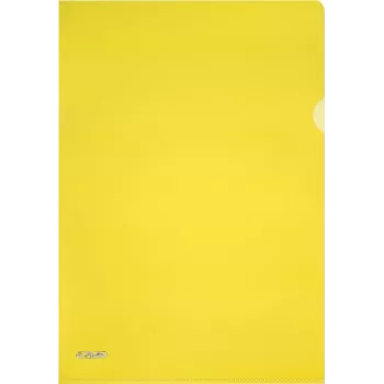 Herlitz 50009121 polipropilēna (PP) mape A4 dzeltena