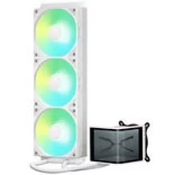 Lian Li O11D EVO RGB + TRYX PANORAMA SE ARGB pilna šķidruma dzesēšanas sistēma - Balta, 360mm