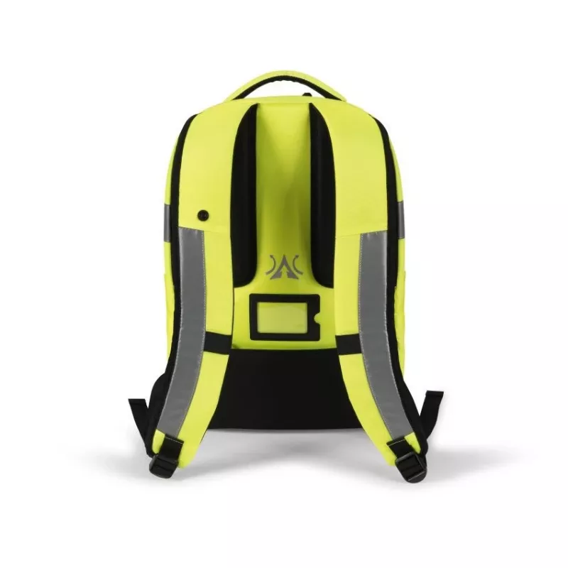Dicota Backpack Hi-Vis 25 litri - dzeltena