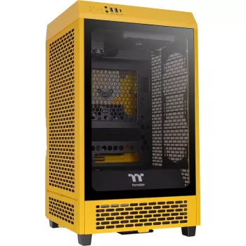 Thermaltake CA-1X9-00S4WN-00 korpuss dzeltenā krāsā