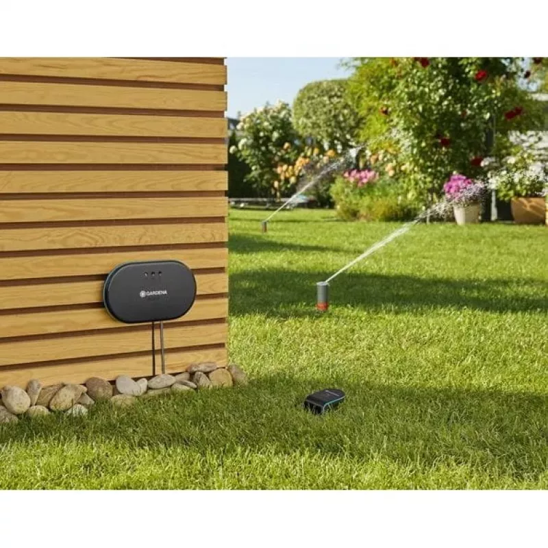 Gardena Smart Irrigation Control Sensor komplekts: apūdeņošanas dators līdz 6 vārstiem (24 V)