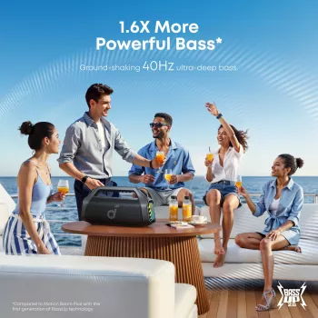 Pārnēsājams 2.1 skaļrunis Soundcore Boom 2 Pro Melns