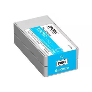 Epson GJIC5(C) Cyan tintas kasetne ColorWorks C831 (MOQ=10)