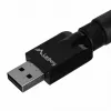USB Wi‑Fi Adapter LANBERG NC-0300-WIE, USB 2.0, Divas ārējās antenas 5 dBi, WLAN 300 Mbps, Ethernet/WLAN, Melns