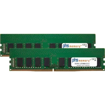 PHS-memory 32 GB (2x16 GB) komplekts DDR4 UDIMM ECC 2133 MHz atmiņa Supermicro X11SAT-O (SP276785)