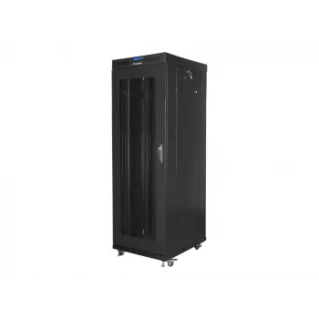 Rack skapis LANBERG FF01-6837-23BL 37U brīvstāvošs 1900×600×800 mm IP20 melns
