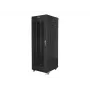Rack skapis LANBERG FF01-6837-23BL 37U brīvstāvošs 1900×600×800 mm IP20 melns