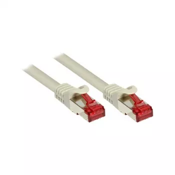 Tīkla kabelis Alcasa 2m Cat6 RJ-45 S/FTP Pelēks