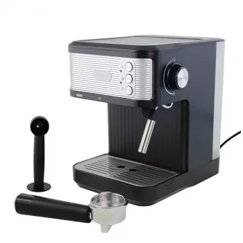 Espresso kafijas automāts ESPERANZA EKC011 — 1,8 L ūdens tvertne, 850 W, 20 bāri, skārienjutīga vadība, piena putotājs