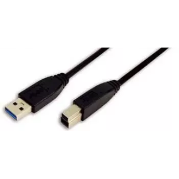 Logilink USB 3.0 kabelis - USB A (tēviņš) uz USB B (tēviņš) - 3 m (CU0025)