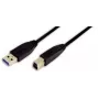 Logilink USB 3.0 kabelis - USB A (tēviņš) uz USB B (tēviņš) - 3 m (CU0025)
