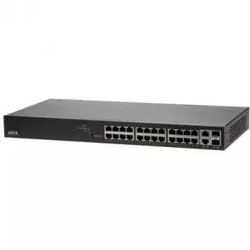 Pārvaldāms slēdzis AXIS 01192-002 (T8524) 24 portu PoE+ Gigabit