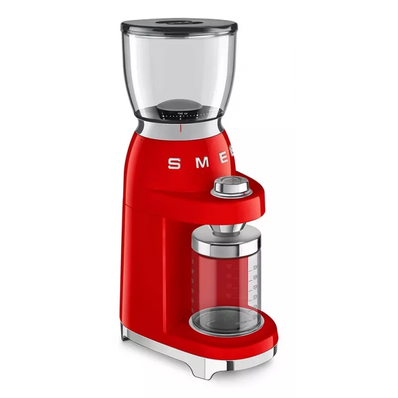 Smeg 50's Style kafijas dzirnaviņas CGF11RDEU sarkana