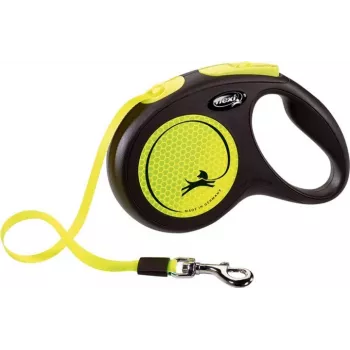 FLEXI New Neon M – izvelkamā pavada – 5 m