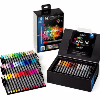 Staedtler Pigment Arts Brush Pen 60 gab.