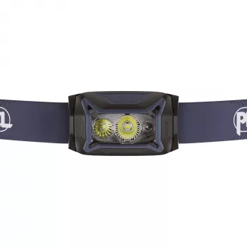 Petzl Actik Black — LED pieres lukturis, 100 lm, 2 gaismas diodes, IPX4, AAA baterijas