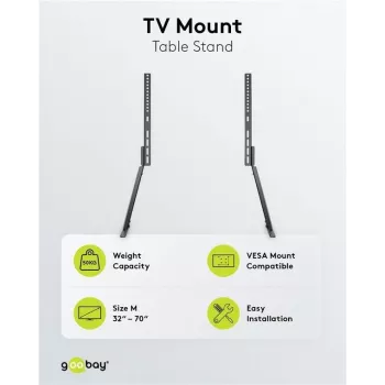 Goobay 58525 TV-Holder 177,8 cm (70 inch) Melns (58525)