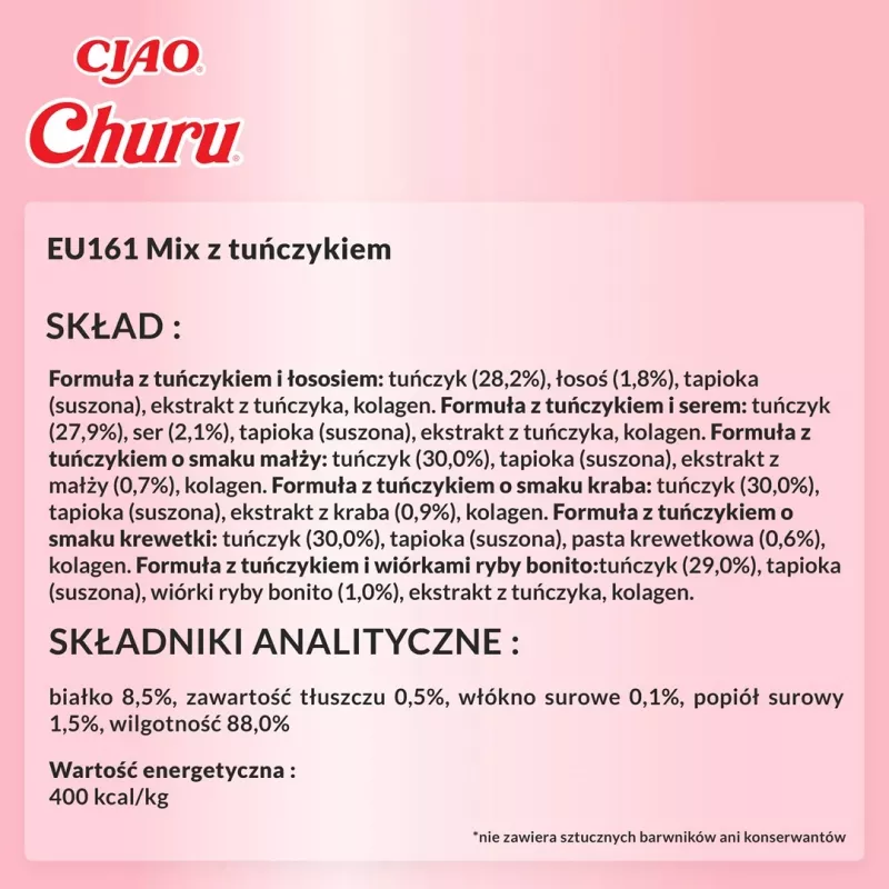 INABA Churu Variety box Tuna - kaķu gardumi - 60 x 14g