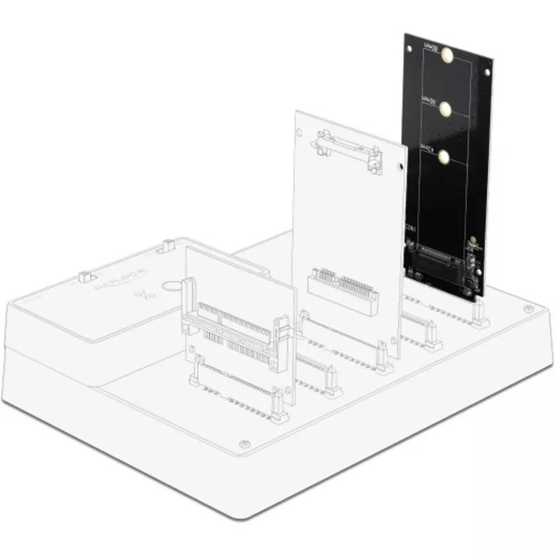 DeLOCK 64099 - M.2 interfeisa adapteris - SATA 6Gb/s - M.2 karte