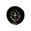 Laika stacija BLAUPUNKT WS35BK APP — LCD displejs, temperatūra un mitrums, modinātājs, kalendārs, lietotnes savienojums, 94×94×27 mm