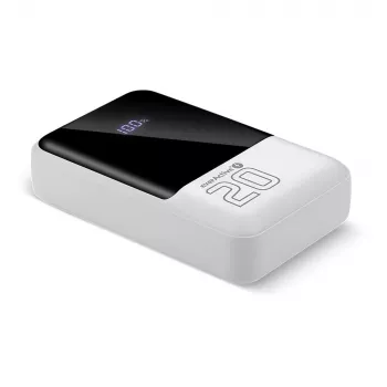 Powerbank everActive EB-20Q 20000 mAh, 2x USB izeja, 22.5W QC4.0 ātrā uzlāde