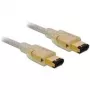FireWire A/A kabelis DeLOCK 3.0m Pelēks